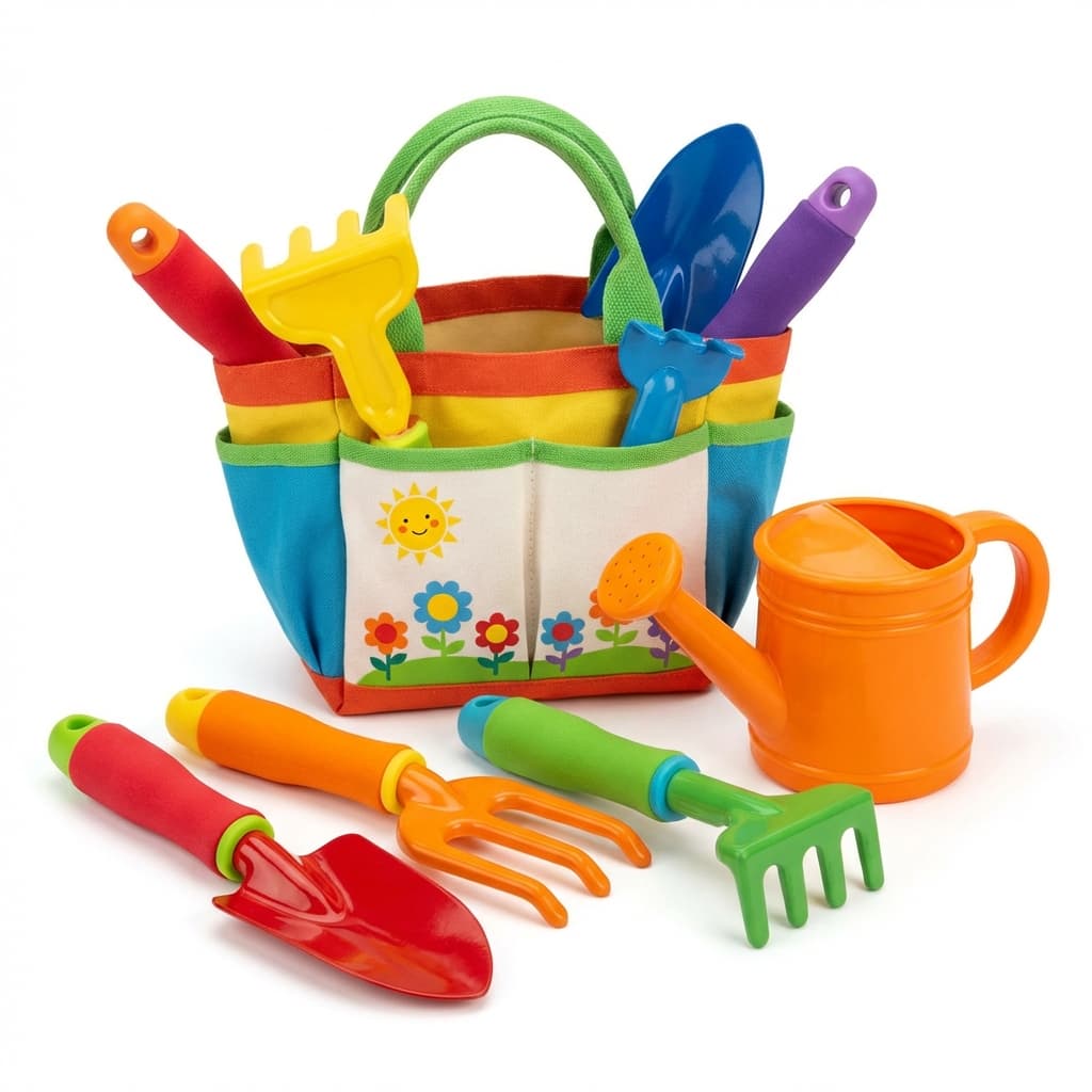 Set Giardinaggio Bambini Mockup