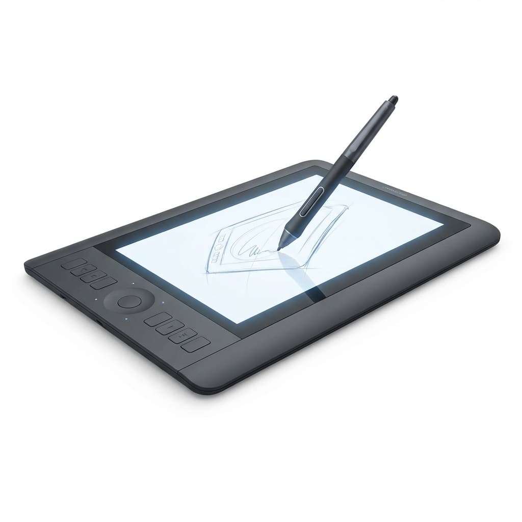 Tableta Gráfica Digital Mockup