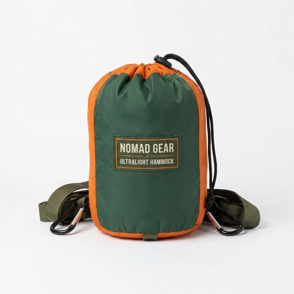 Camping Hammock Mockup