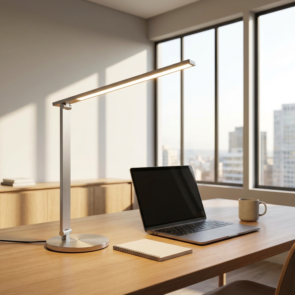 Smart LED Desk Lamp Mockup