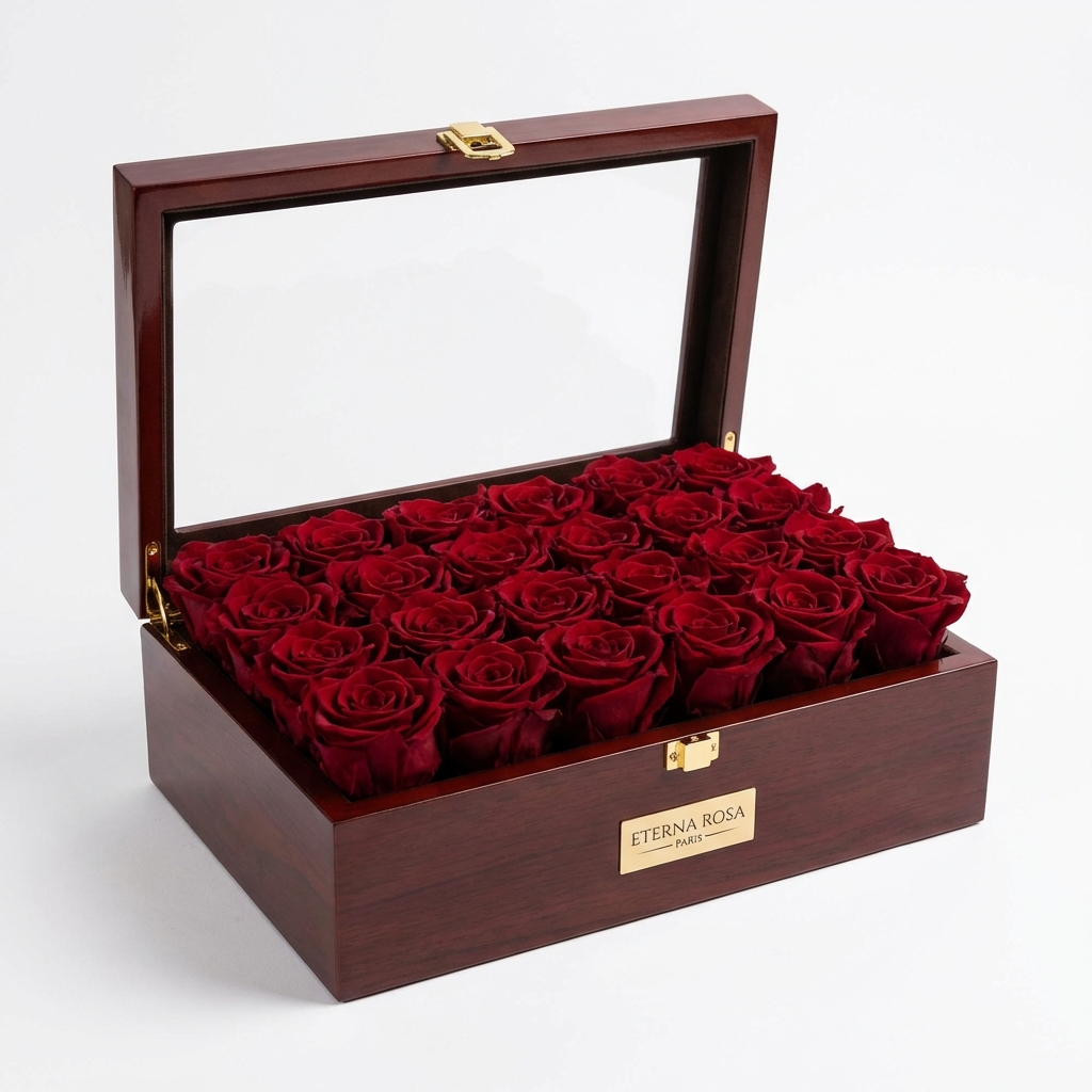 Preserved Rose Box Mockup