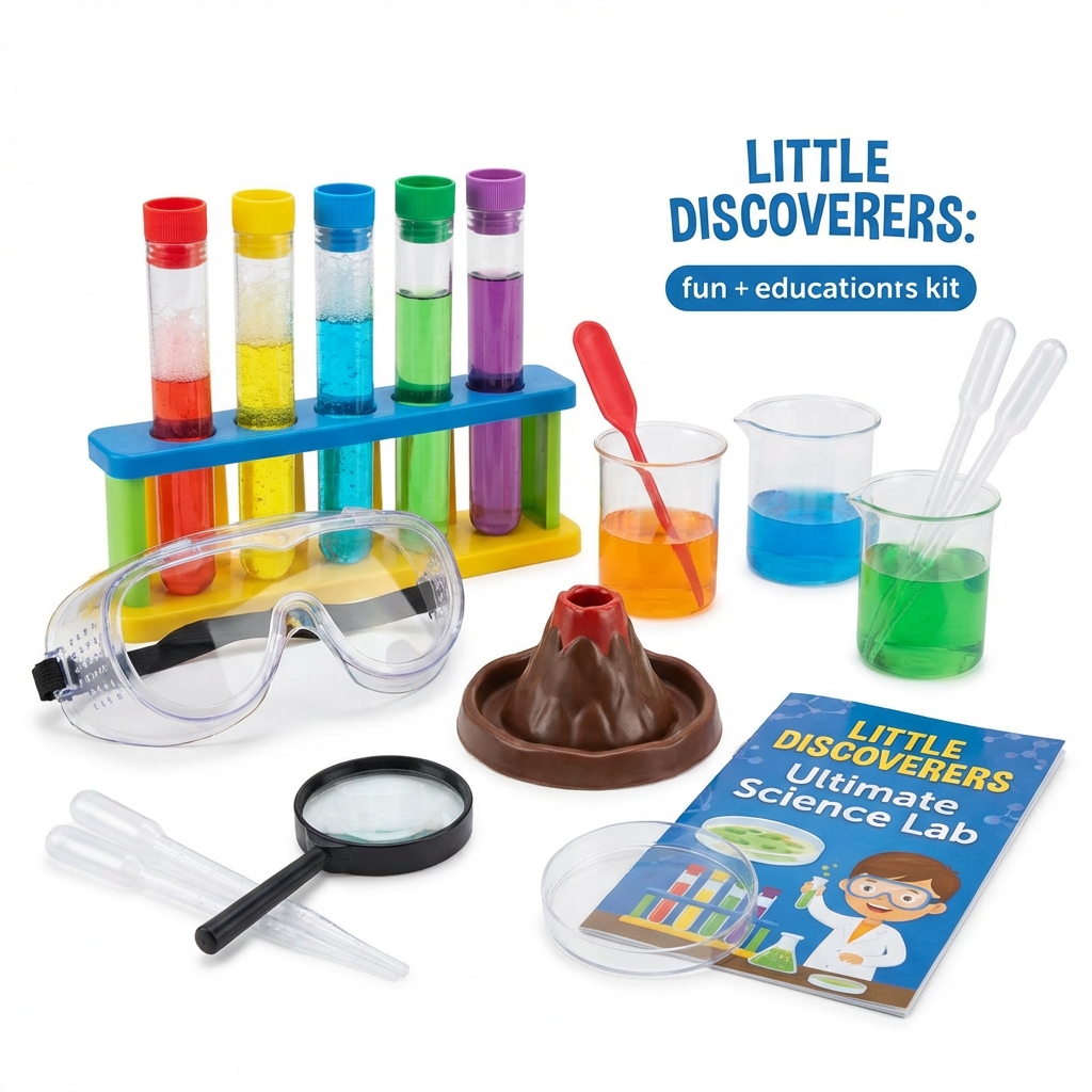Science Experiment Kit Mockup