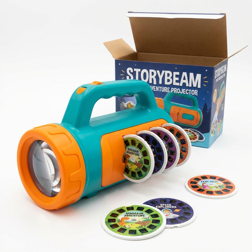Story Projector Torch Mockup